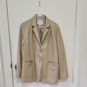 Velvet Women's Overseized Beige Blazer